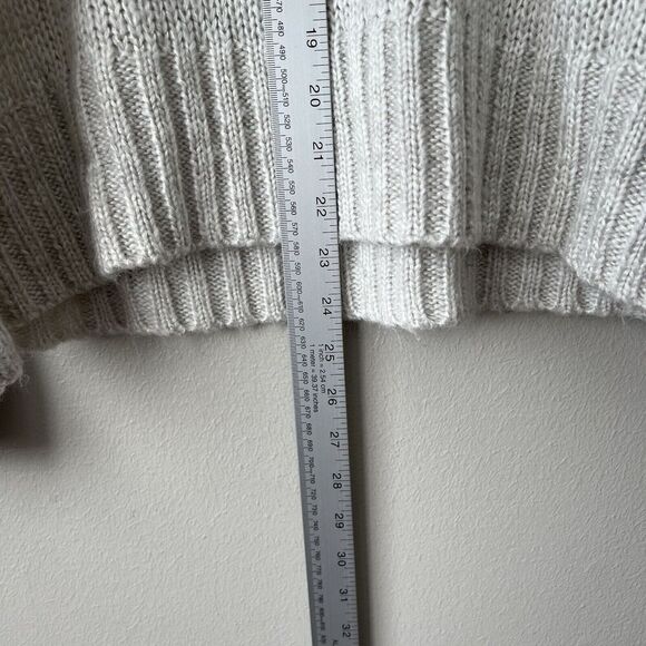 John + Jenn Sweater Womens Medium Cable Knit Colorblock Pullover Cozy Fall - Picture 9 of 10